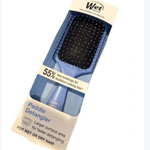 New Wet Brush Paddle Detangler in Blue - Picture 1 of 1